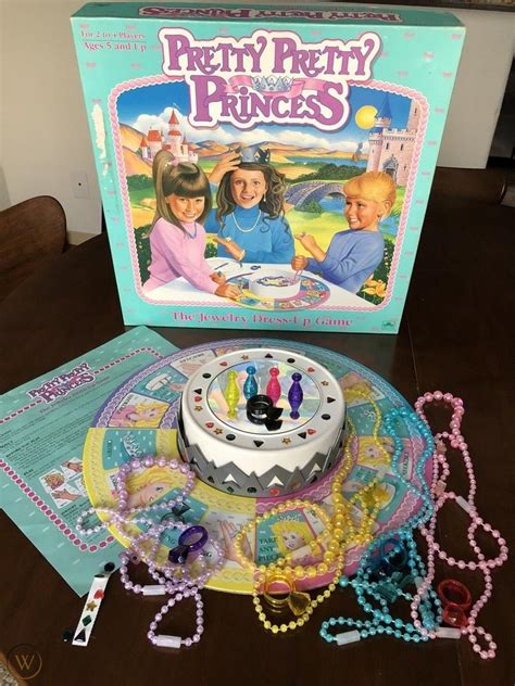 pretty pretty princess dress-up board game